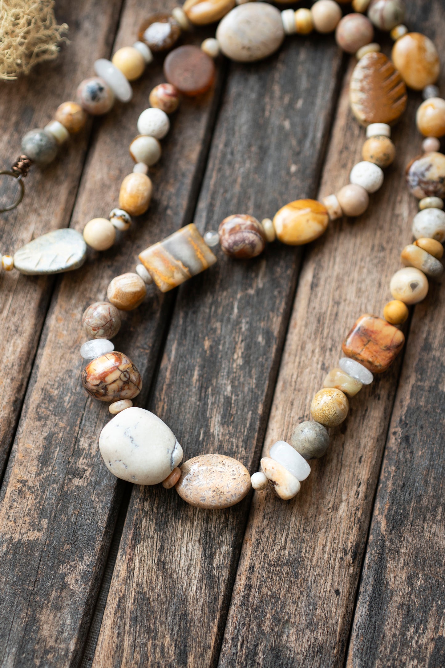 Rustic Rock Collection Picture Jasper Earthy Necklace